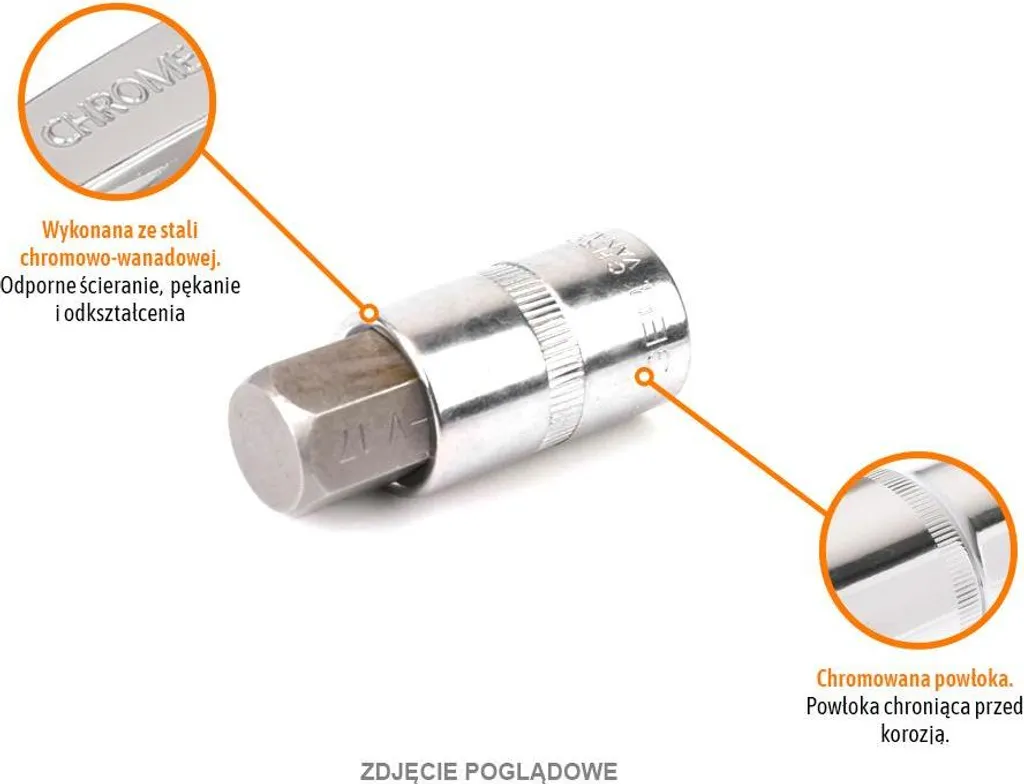Recensione e Vendita: Bussola TEGER 1/2" Esagonale H7 x 55mm Professionale - 2