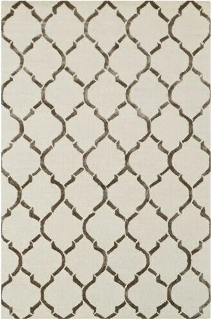 Chaîne décorative 153x244 cm marron clair en aluminium anodisé durable