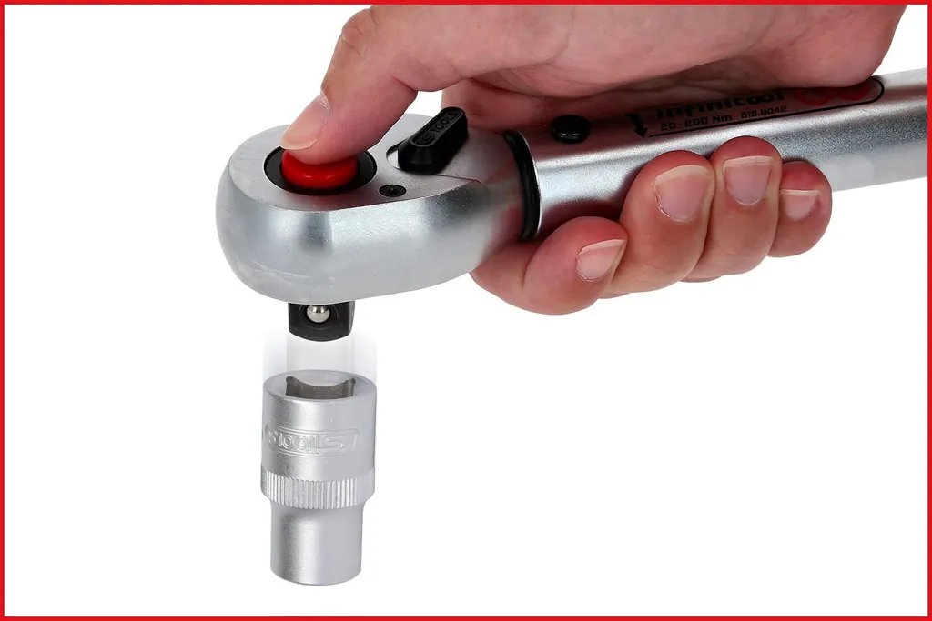 Clé dynamométrique à cliquet 1/2 pouce KS-Tools INFINITOOL 80-420 Nm - 3
