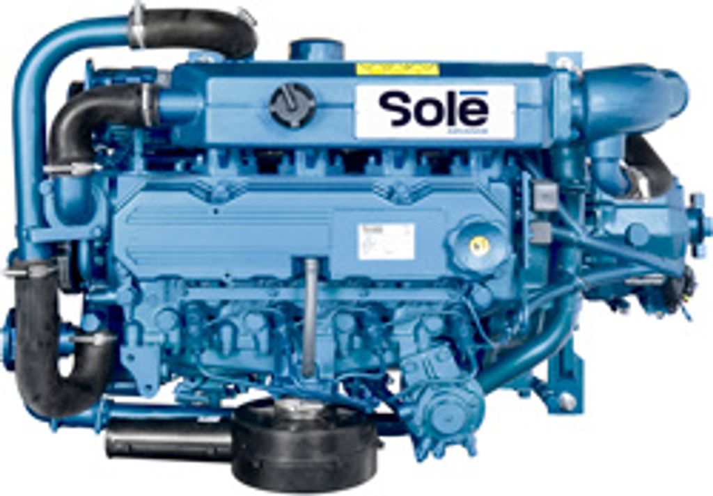 Solé Schiffsdiesel Mini 62 35 Hp Mit Technodrive Wendegetriebe Tm345, R=2.00:1