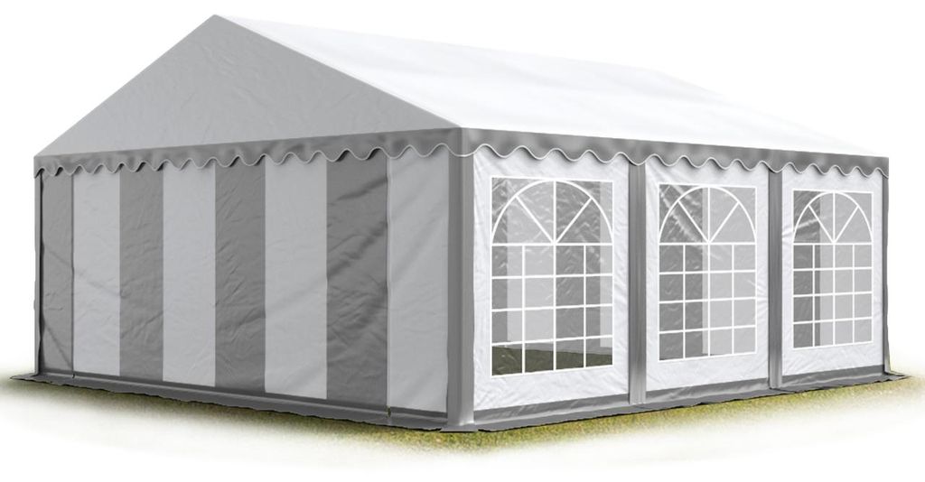 TOOLPORT Partyzelt Festzelt 4x6 m Garten-Pavillon PVC Plane Produktbild 