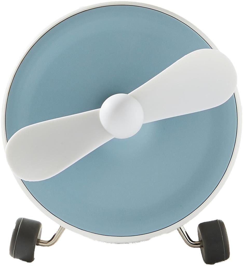 NABO SOUND ONE Weiss-Blau Wireless Audio Lautsprecher mit Mini-Ventilator