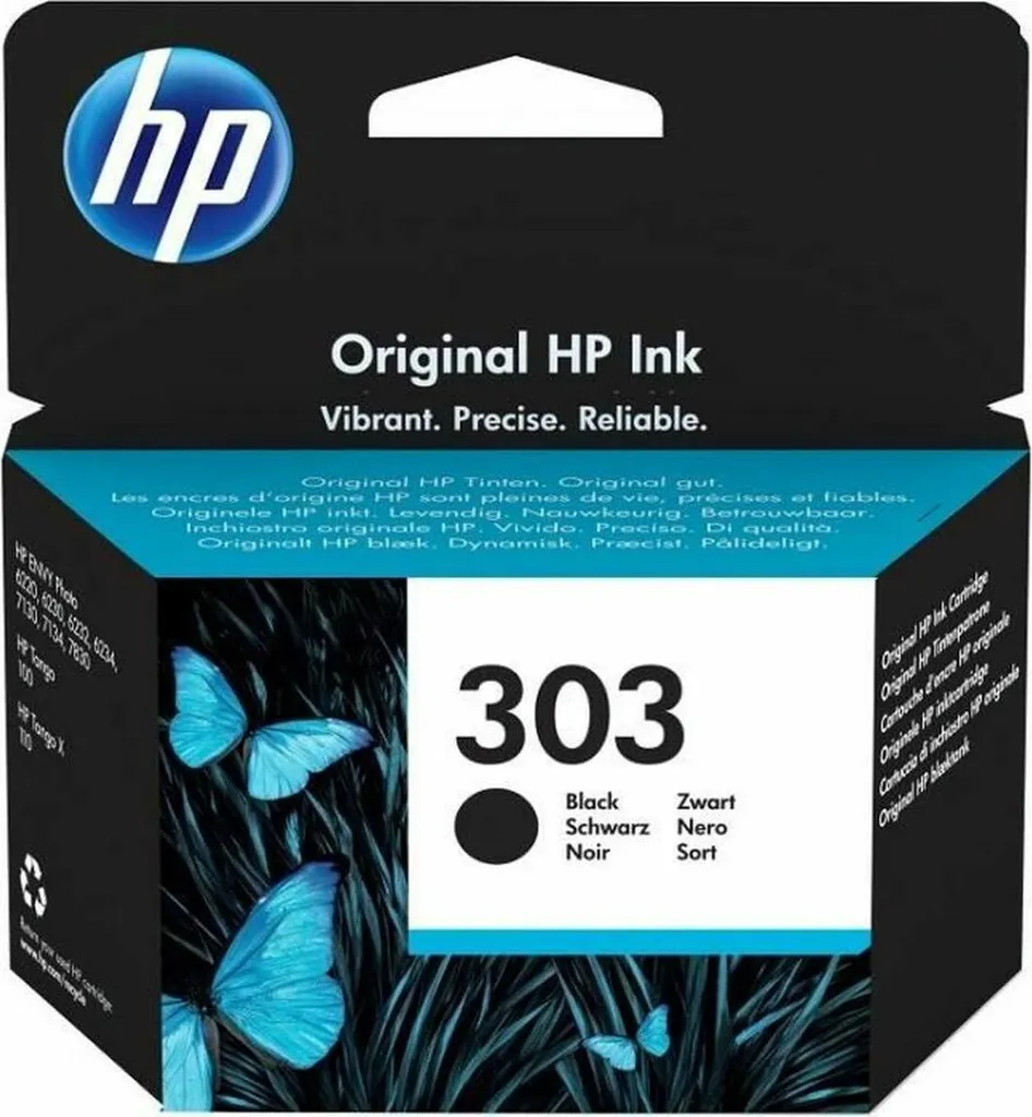 Cartuccia HP 303 Nero Originale | Assistenza e Qualità Garantita
