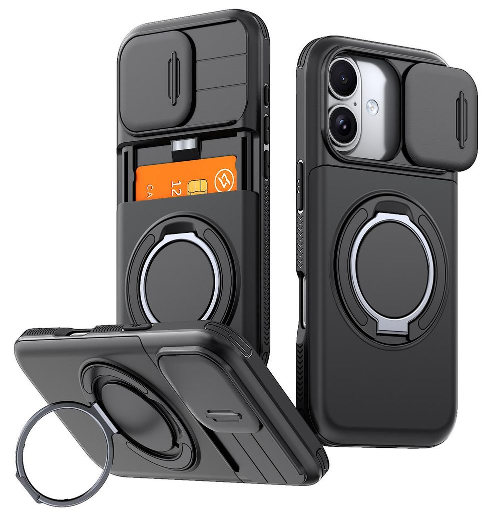Pouzdro pro iPhone 17/iPhone 16 Pro, Přihrádkou na karty, Obrázek produktu 