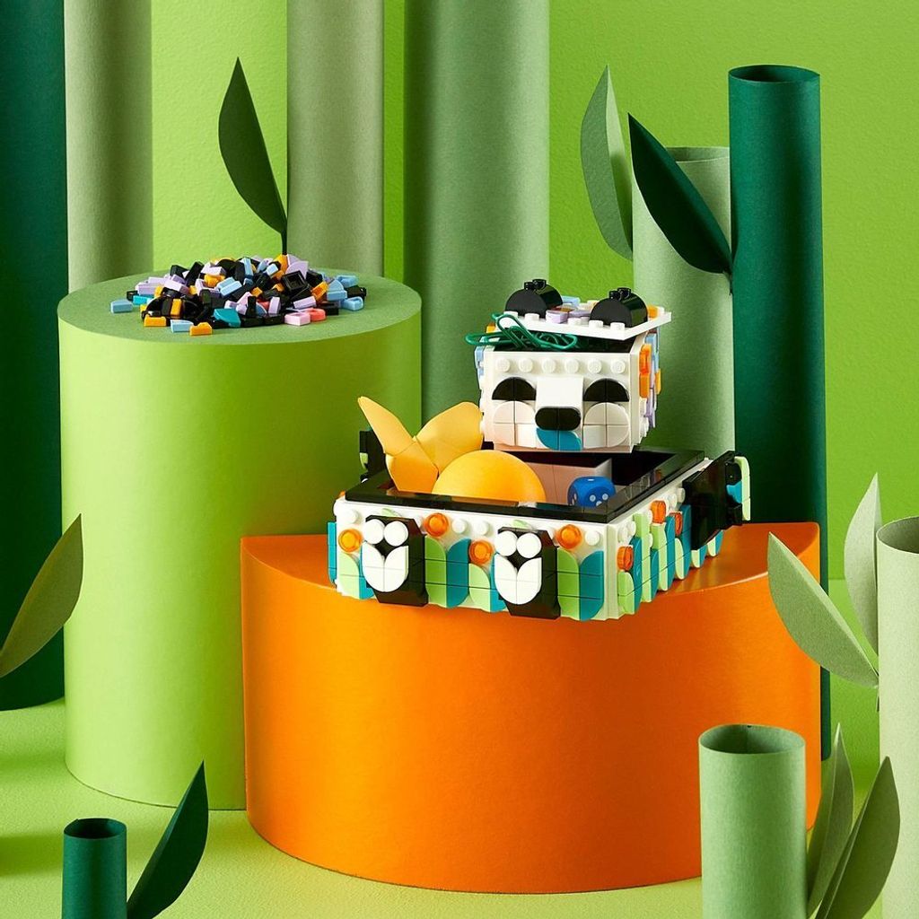 LEGO 41959 DOTS Panda Ablageschale, Bastelset für Produktbild 16
