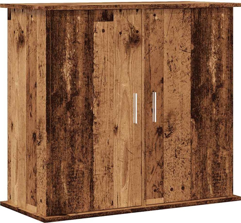 vidaXL Akvarijní stojan vzhled starého dřeva 81x36x73 cm Obrázek produktu 