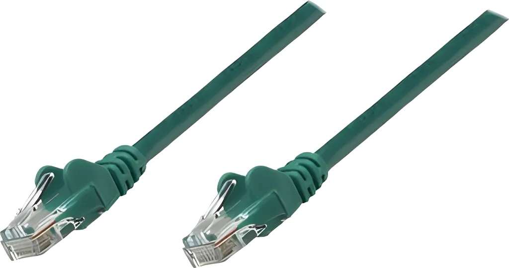 Cavo Rete Professionale Cat6 S/FTP 1.5m Verde Intellinet LSZH Rame