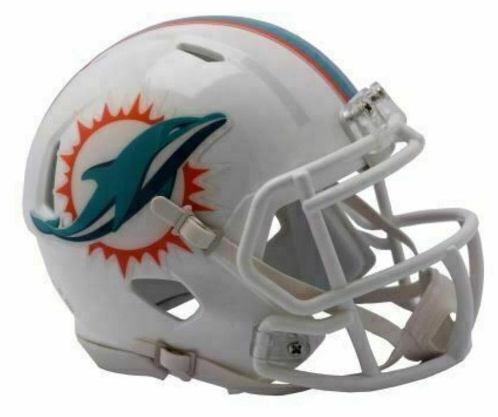 Miami Dolphins NFL Mini Helm SPEED Produktbild 