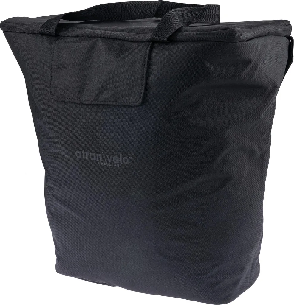 Sacoche Vélo Anti-Chute AtranVelo Add 25 Noir 25L - Fixation Stable