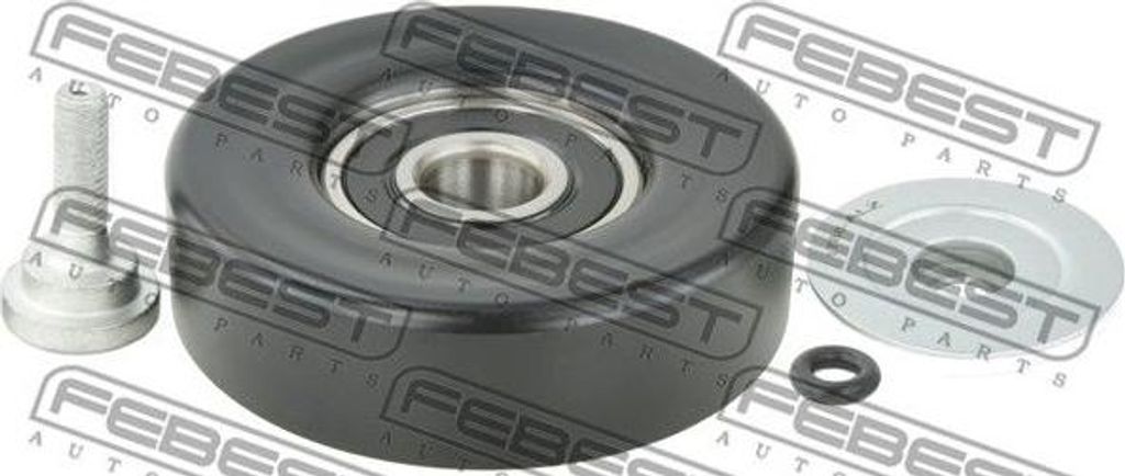 FEBEST 1788-ALZ Umlenk-/Führungsrolle, Keilrippenriemen OE 06B903341 kompatibel mit A4 8E, A4 8H, A6 4B, A6 4F