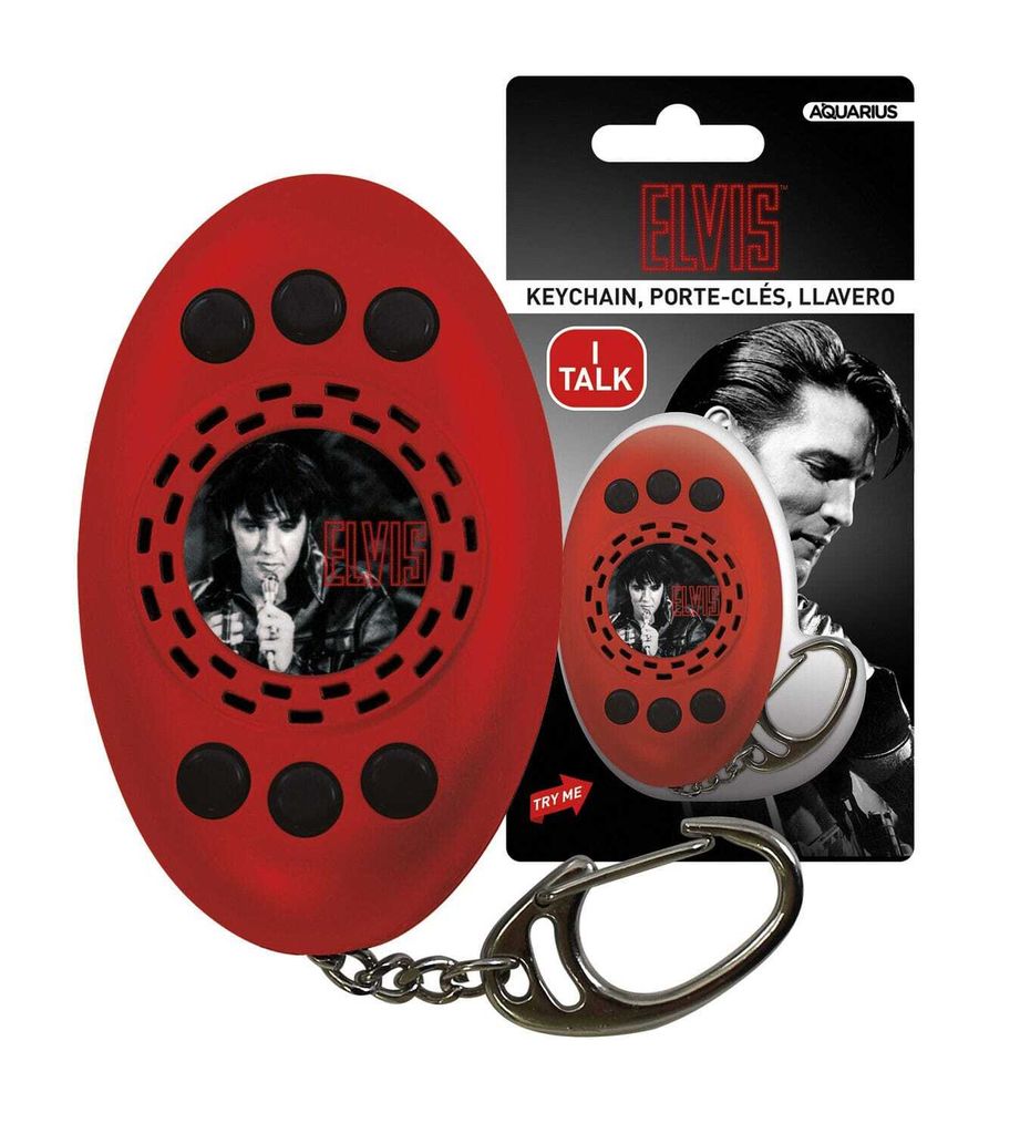 Elvis: SQUAWKey Talking Keychain