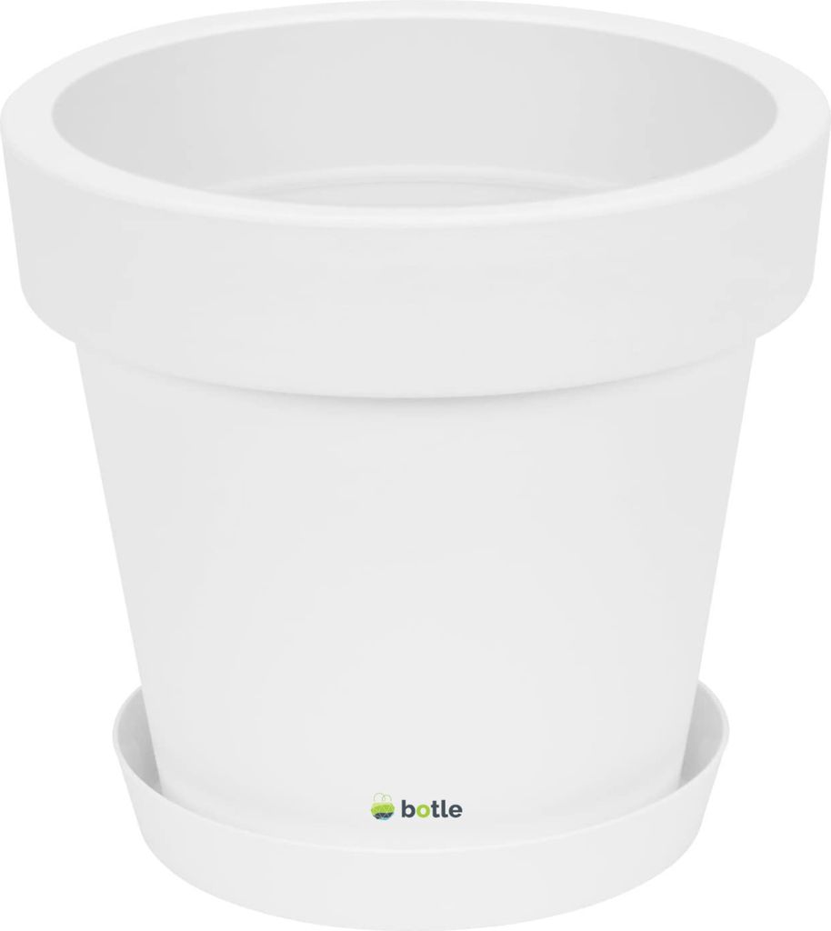 Pot de fleurs avec soucoupe Diamètre 40 cm Jardinière Image du produit 