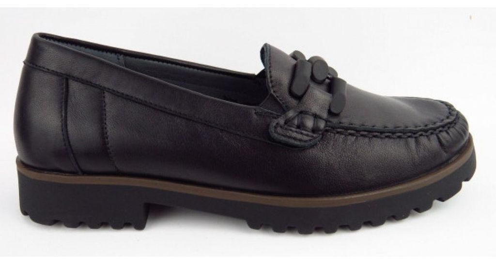 Waldläufer H-Elisa Softlamm Slipper Schwarz in Gr. 38.5 Produktbild 