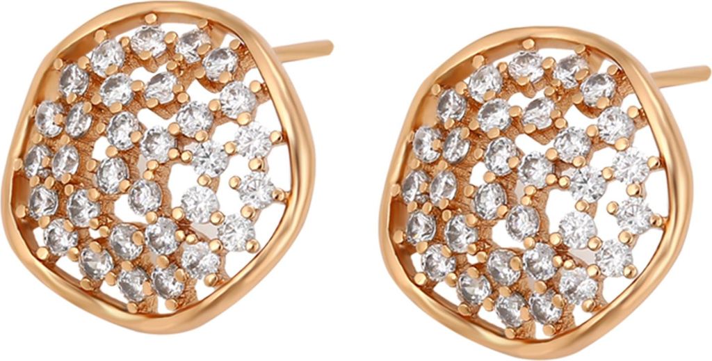 joella damen ohrringe - gold, one size