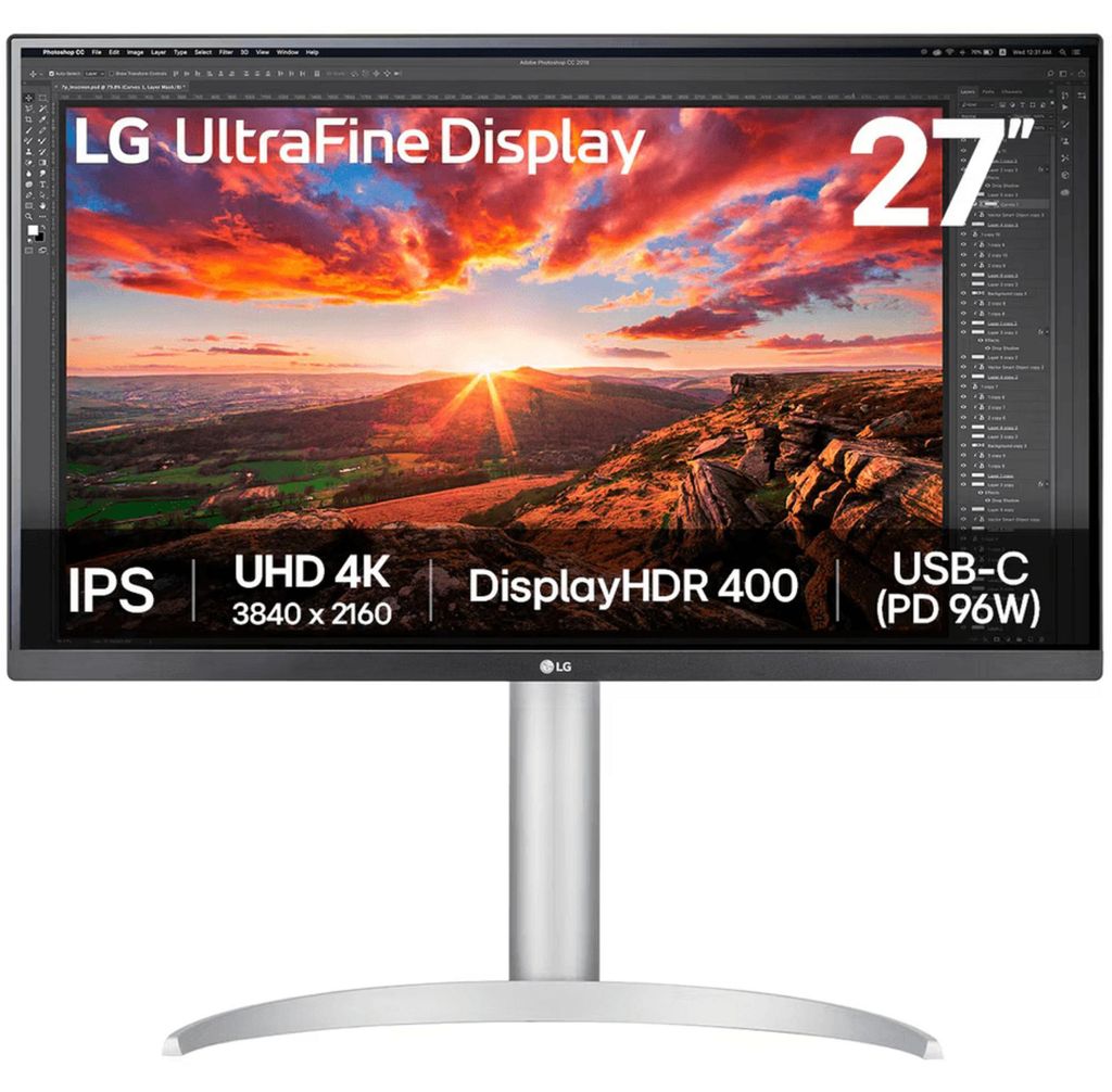 LG 27-palcový 4K UHD HDR IPS LED monitor s reproduktormi, Obrázok produktu 