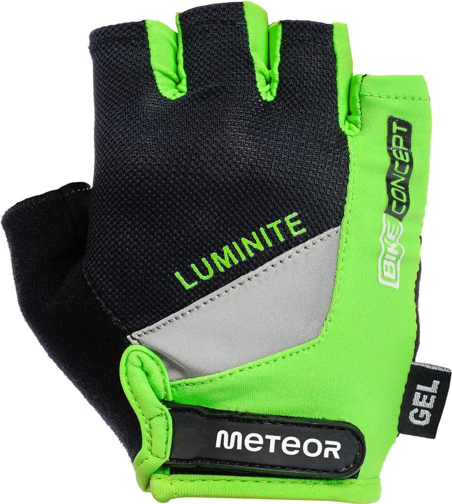 METEOR GX31 Gel-Fahrradhandschuhe XS grün