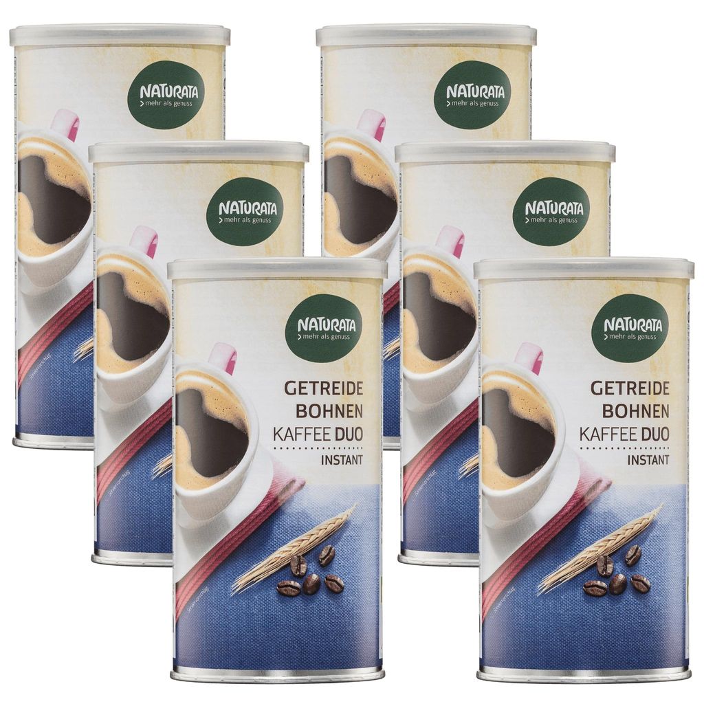 Getreide-Bohnenkaffee Duo, instant, 6 x 100 g Produktbild 
