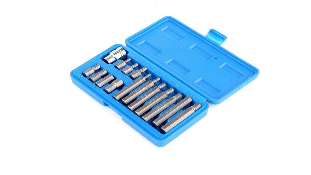 sada šestihranných klíčů 1/2" 30mm 75mm H4-H12 15ks bitů Obrázek produktu 