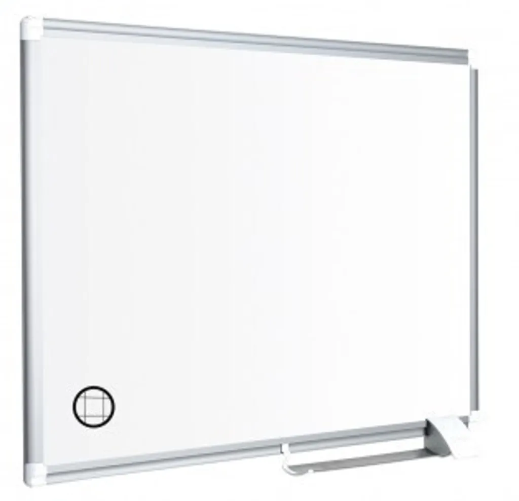 Tableau blanc effaçable 90x60 cm pour réunion et gestion de projet