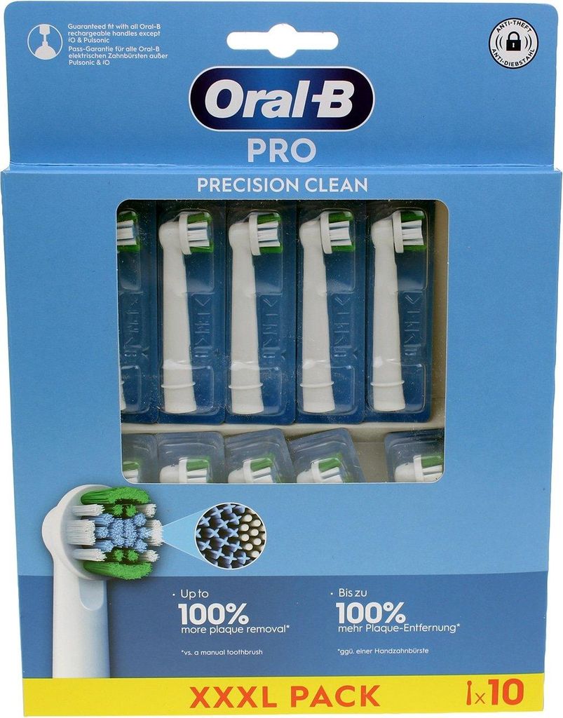 Testine di ricambio Oral-B Precision Clean 10 testine Immagine del prodotto 