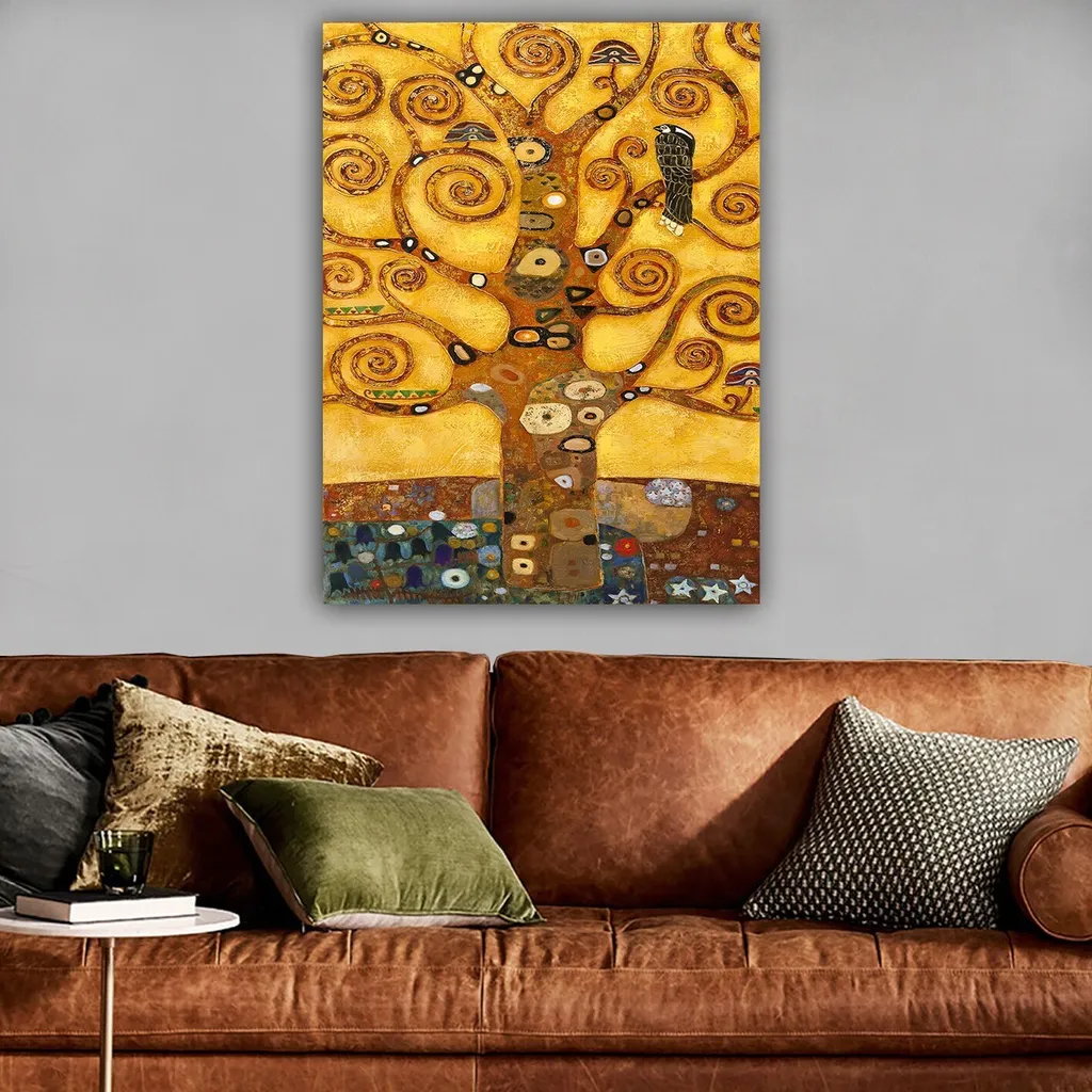 Tableau Décoratif Mural en Toile Multicolore Wallity Grand Format 70x100