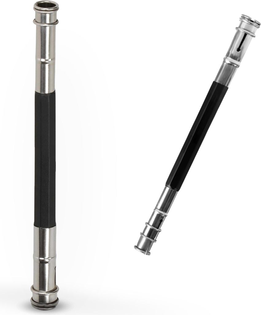 Bleistiftverlängerer 13 cm – Metallhalter für Bleistifte & Künstlerkreiden Ø 7–9 mm – Ergonomische Verlängerung für Zeichner und Illust...
