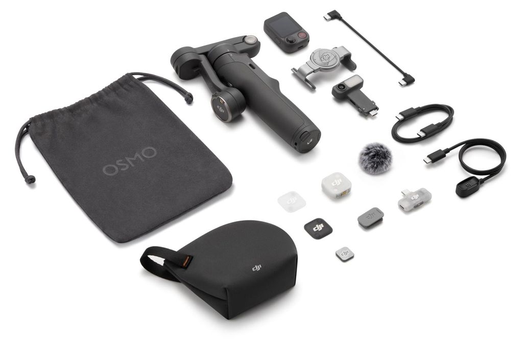DJI Osmo Mobile 8P Creator Combo, camera-stabilisator voor Productafbeelding 