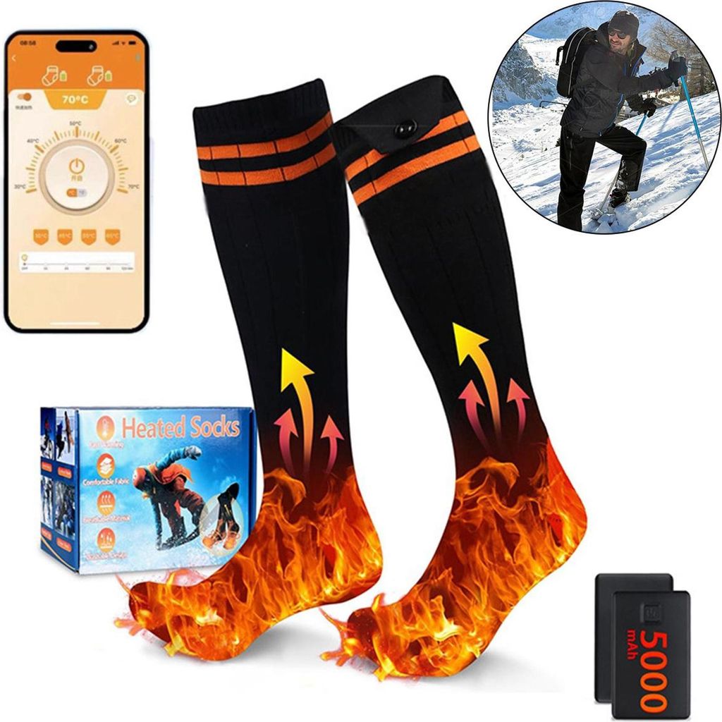 Heizsocken 5000mAh, Beheizbare Socken mit großem Produktbild 
