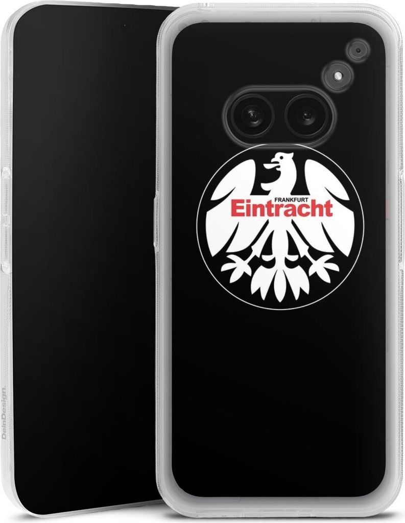 DeinDesign Handyhülle für Nothing Phone (2a) Silikon Hülle Case Smartphone Schutzhülle Eintracht Frankfurt Offizielles Lizenzprodukt SGE