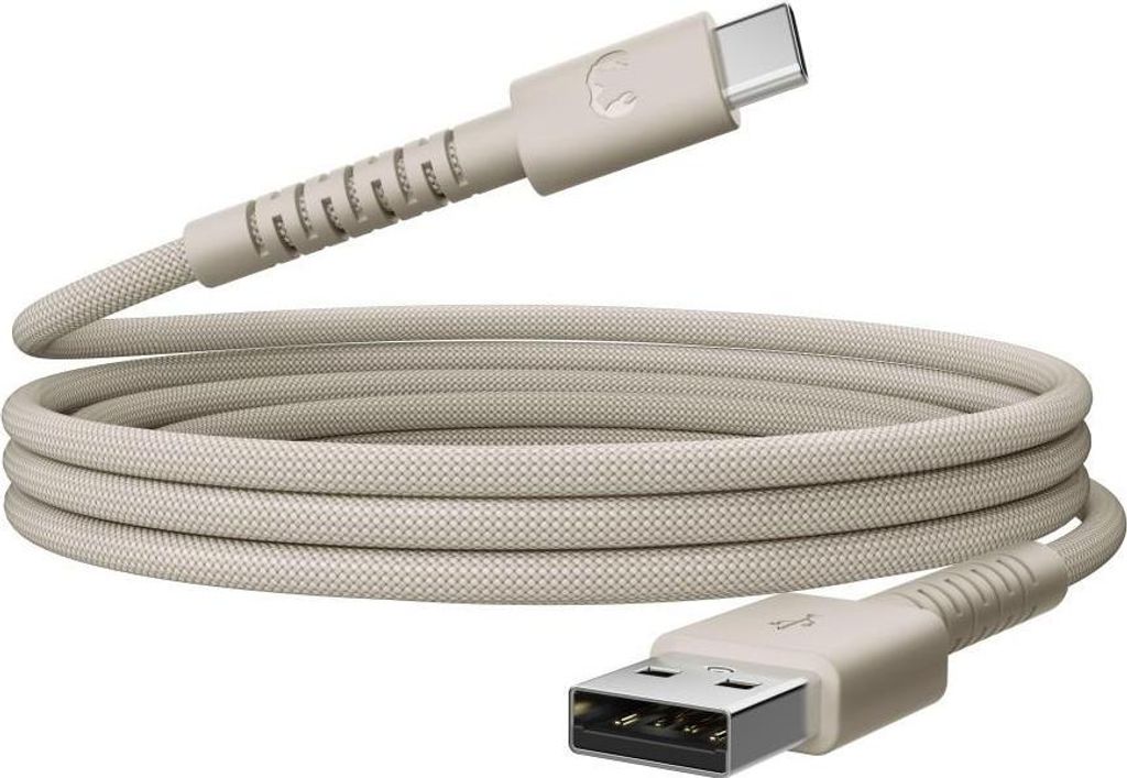 FRESH 'N REBEL USB-A zu USB-C silikon geflochtenes Produktbild 