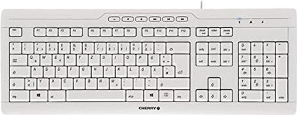 Cherry STREAM 3.0, taille standard (100 %), filaire, USB, Image du produit 