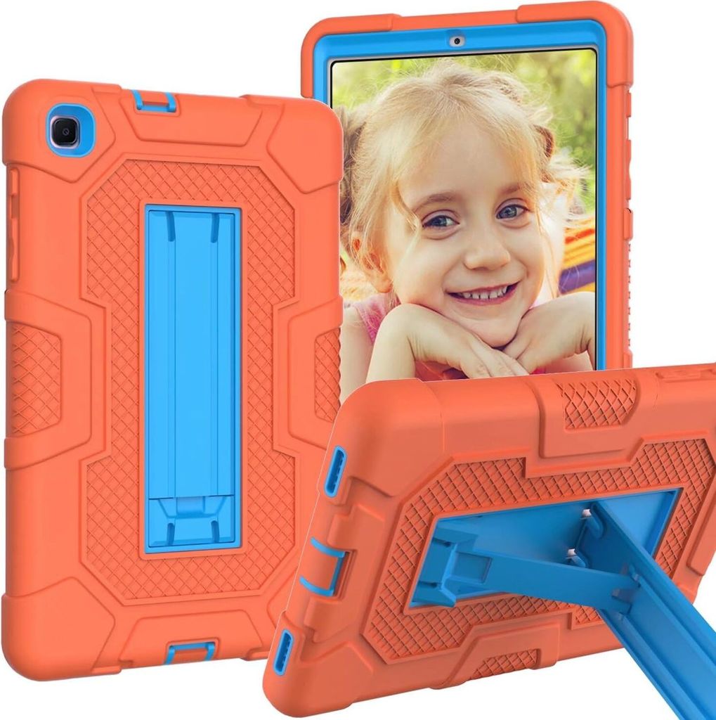 Tasche für Samsung Galaxy Tab A 8.0" Gepanzert mit Ständer Orange