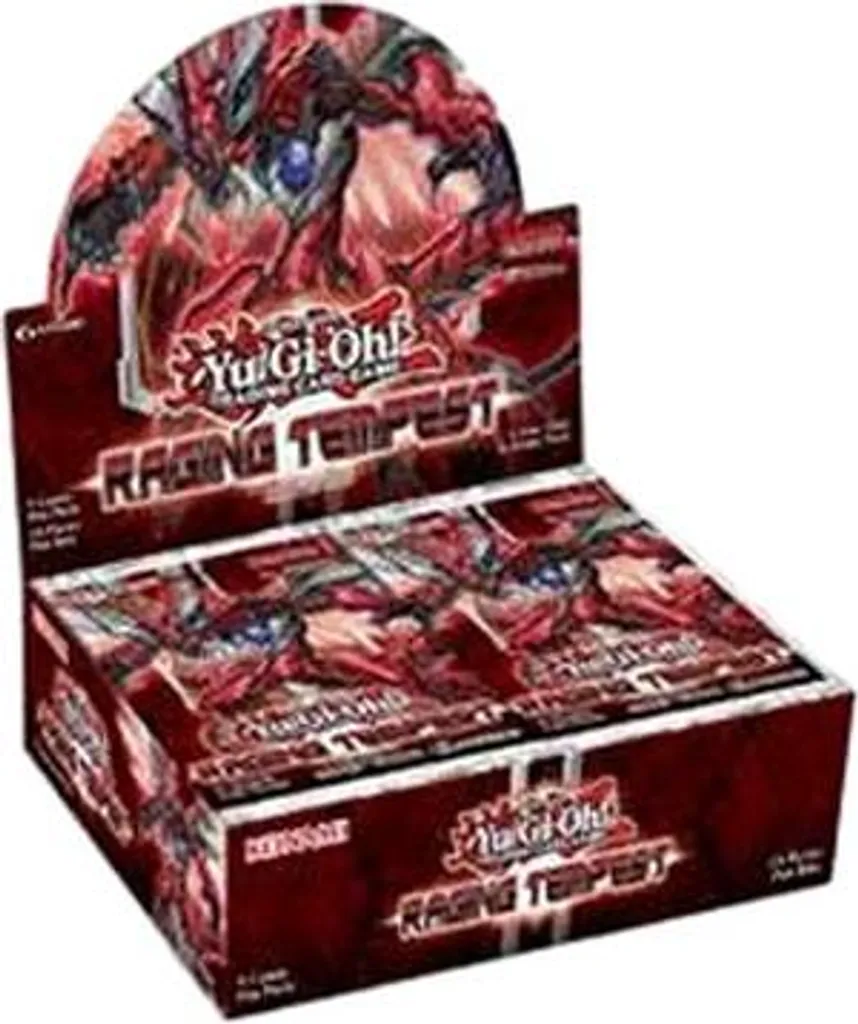 Boîte Yu-Gi-Oh! Raging Tempest pour Construire des Decks Compétitifs