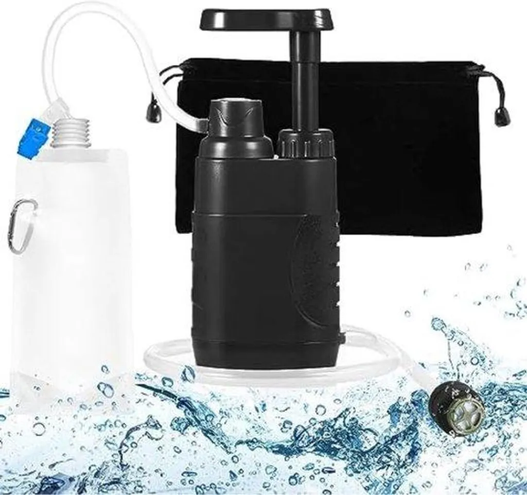 Filtre à eau d'extérieur contre les impuretés - Léger et Gris 407g