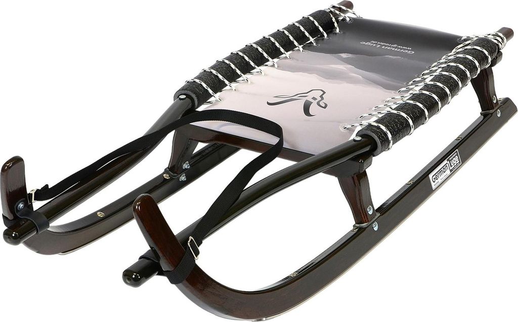 GL Rodel 128 cm Doppel Farbe braun Inox-Stahlseil,Edelstahl