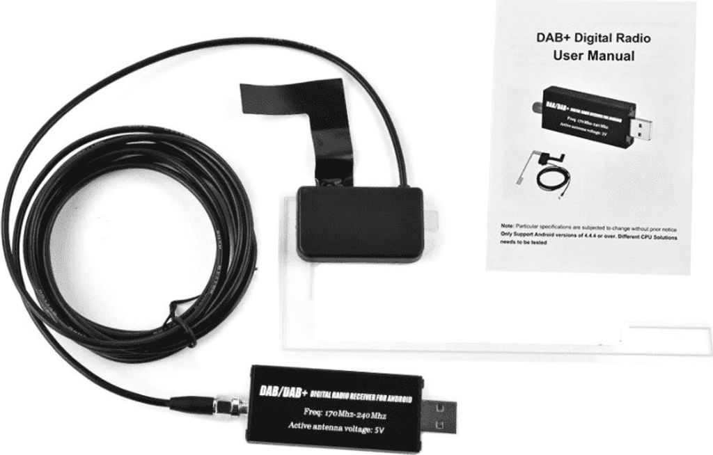 PODOFO DAB modul + DAB anténa pro všechny Android Obrázek produktu 