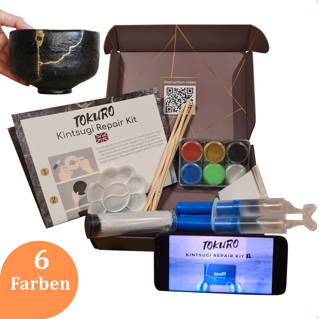 Tokuro Kintsugi Repair Kit XL - Kintsugi Reparaturset - 6 Produktbild 