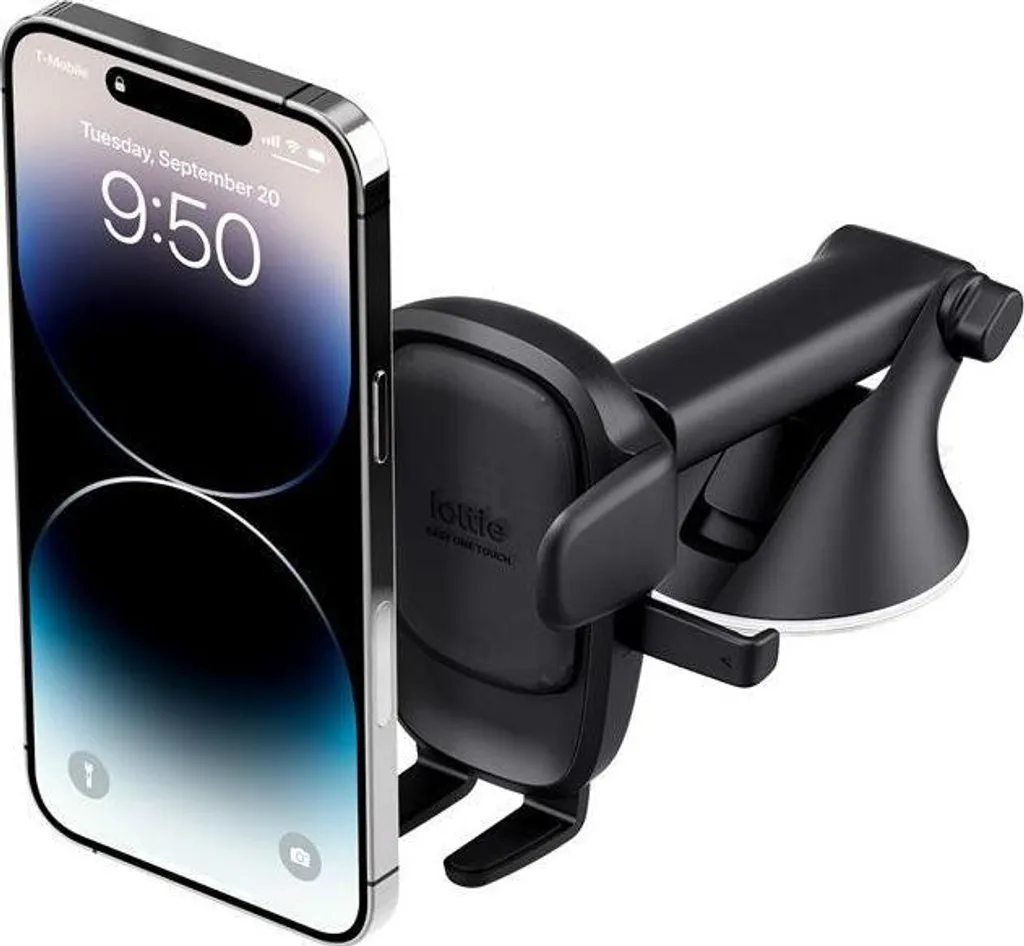 Support Smartphone Voiture Universel iOttie Easy One Touch 6 Noir Mat