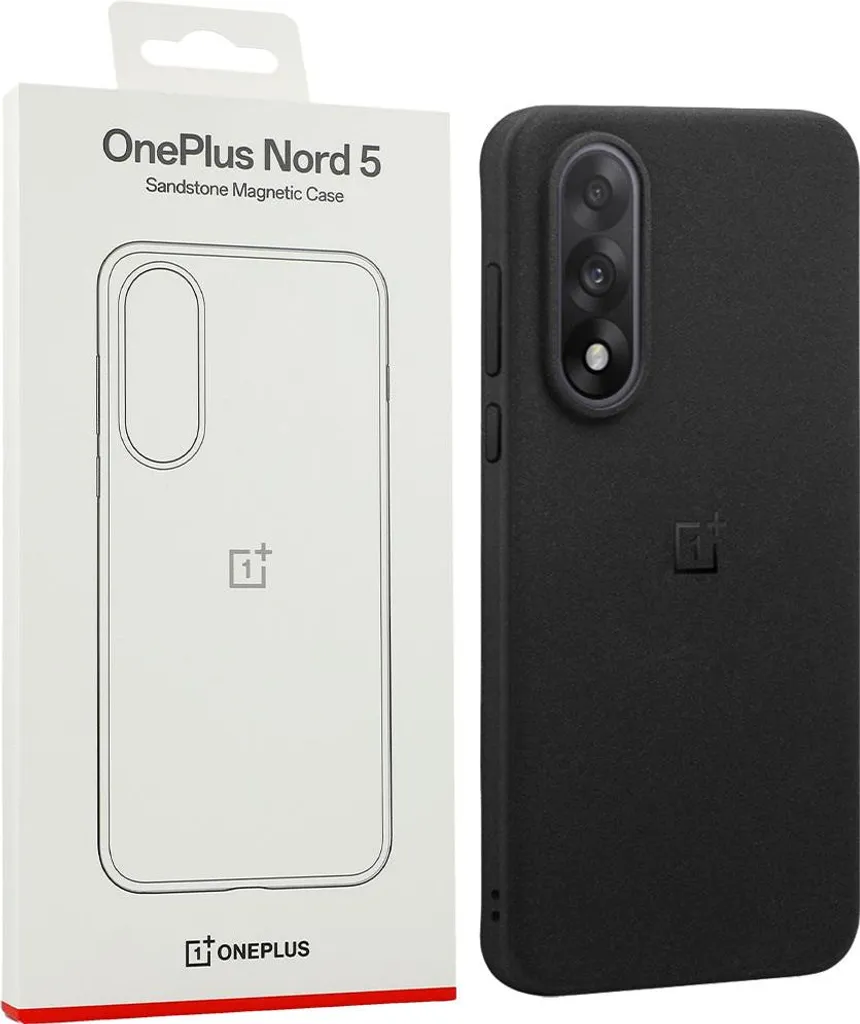 Custodia Magnetica OnePlus Nord 5 Sandstone - Black Edition - 2