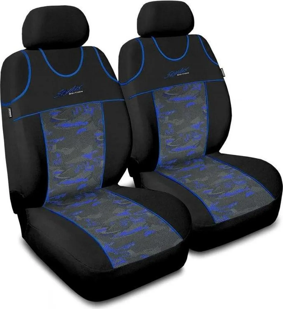 Coprisedili auto Coprisedili universali per Alfa Romeo MiTo Blu Stilo - 7