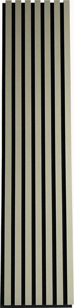 MEBANO. 4er-Set Akustikpaneele Holz 30x132 cm Olive 3D Wandpaneele aus Holzfunier und Filz Wandverkleidung Innen Paneele Wand