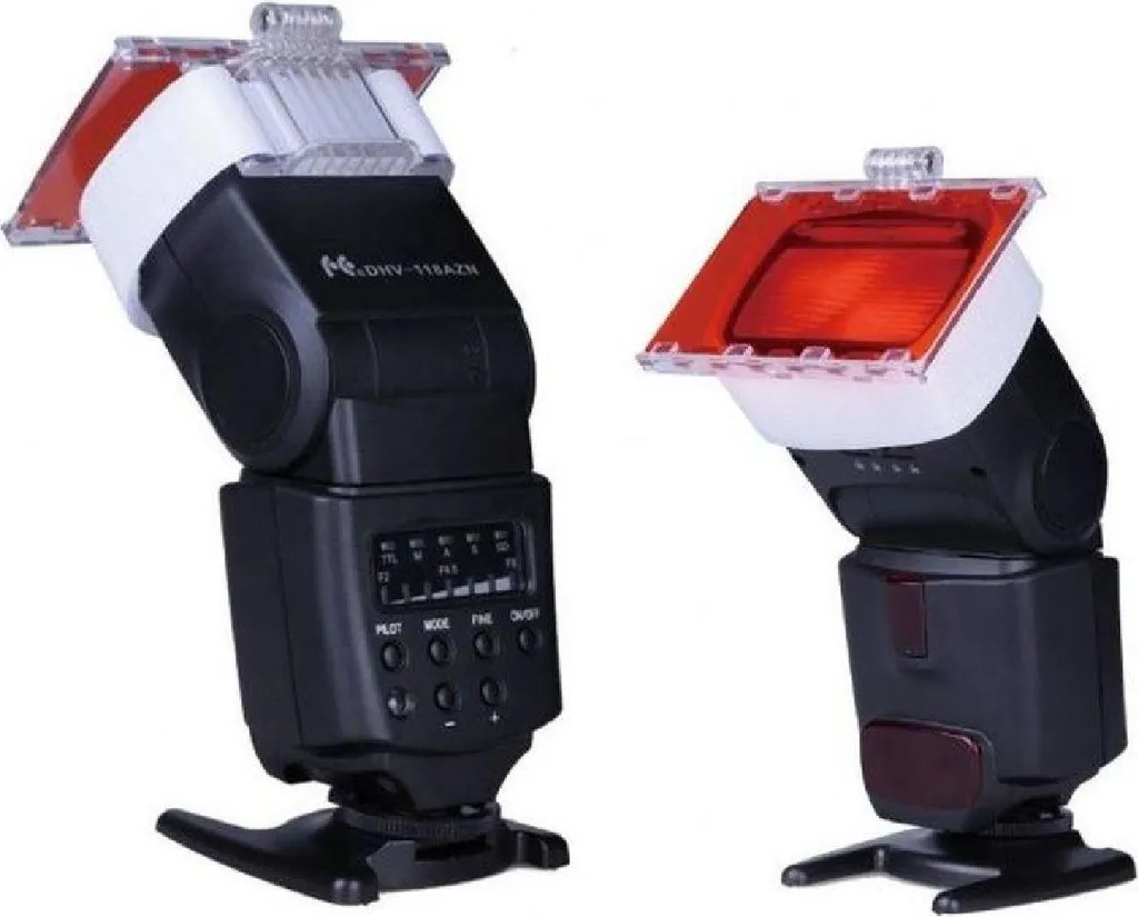 Filtro colorato Falcon Eyes CFA-30K per il flash della fotocamera Speedlite