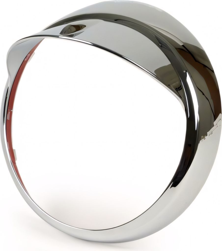 Moto Nostra Scheinwerferzierring mit Schirmchen kompatibel mit Vespa LX 50, LX 125, LX 150, GTV, GT60 125-300