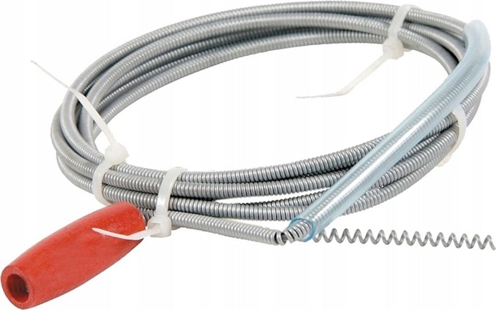 Sprężyna Kanalizacyjna Zmijka Do Rur 6 Mm 2 M Spirala Kanalizacja