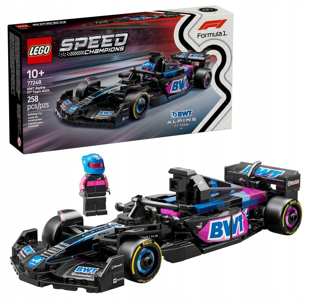 LEGO Speed Champions Coche de carreras BWT Alpine F1 Team Imagen del producto 