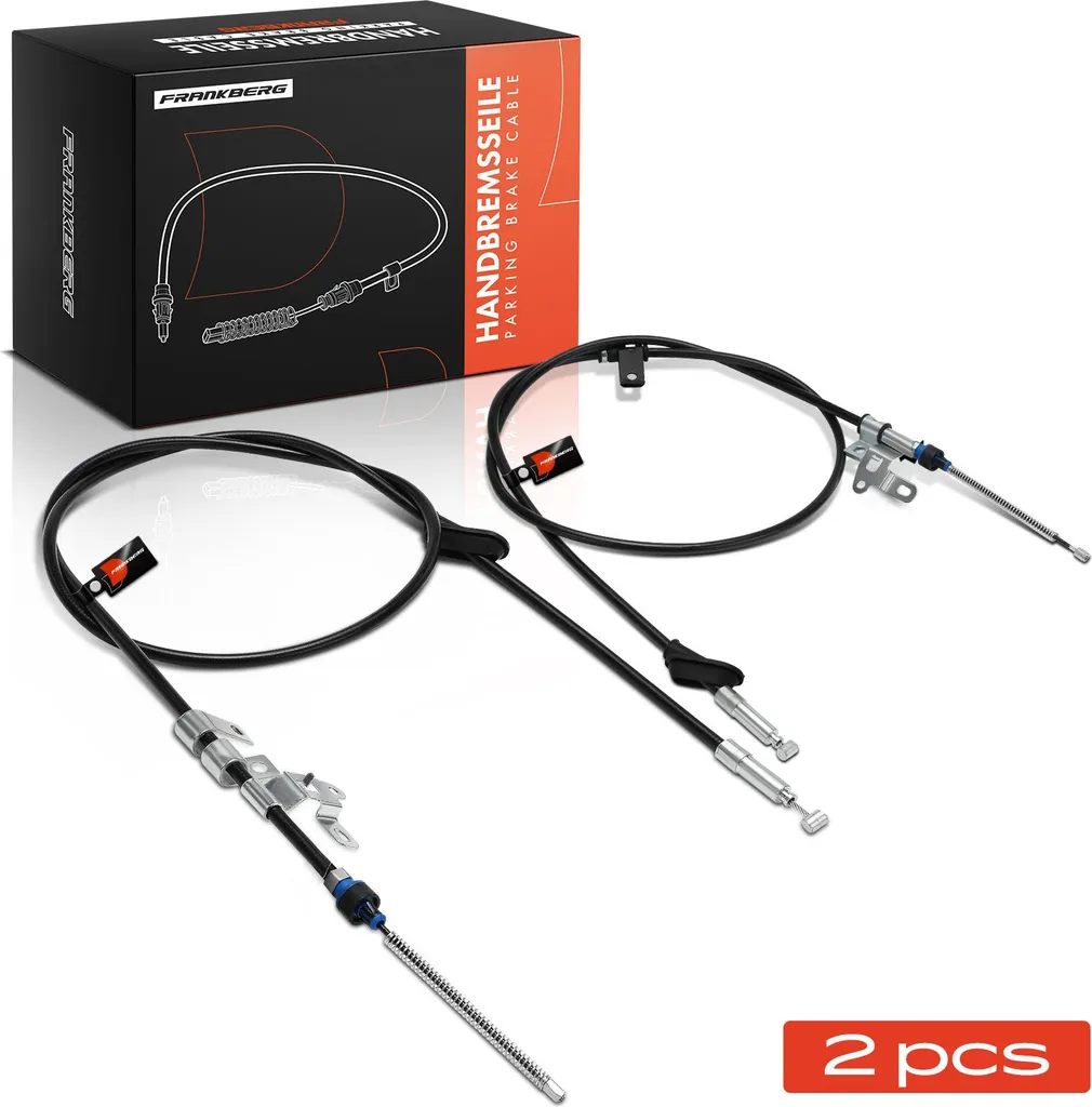 Frankberg 2x Câble de frein à main pour Toyota Corolla Verso R1 ZER ZZE12