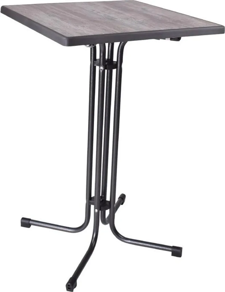 Table de cuisine pliante Limburg 70 cm pour petit espace et balcon