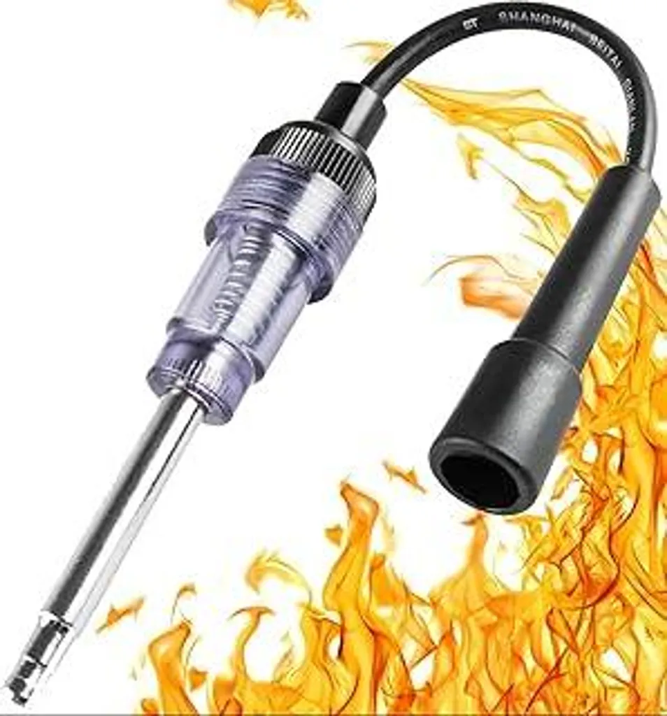 Tester di accensione, tester di accensione Tester candele Impianto di accensione Bobina Auto Motore Tester candele, tester candele, per tutti i motori a combustione interna delle automobili Tosaerba Motore interno Motore esterno - 1