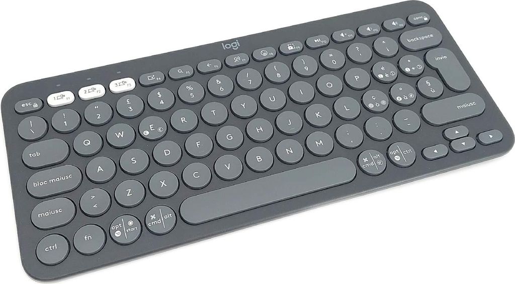 Logitech Pebble Keys 2 K380s, Mini, Bezdrátový, Bluetooth, Obrázek produktu 