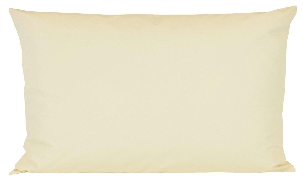 JACK 1x 30x50cm Outdoor Kissenhülle Bezug Kissen Hülle Lounge Garten Einfarbig, Farbe:Beige